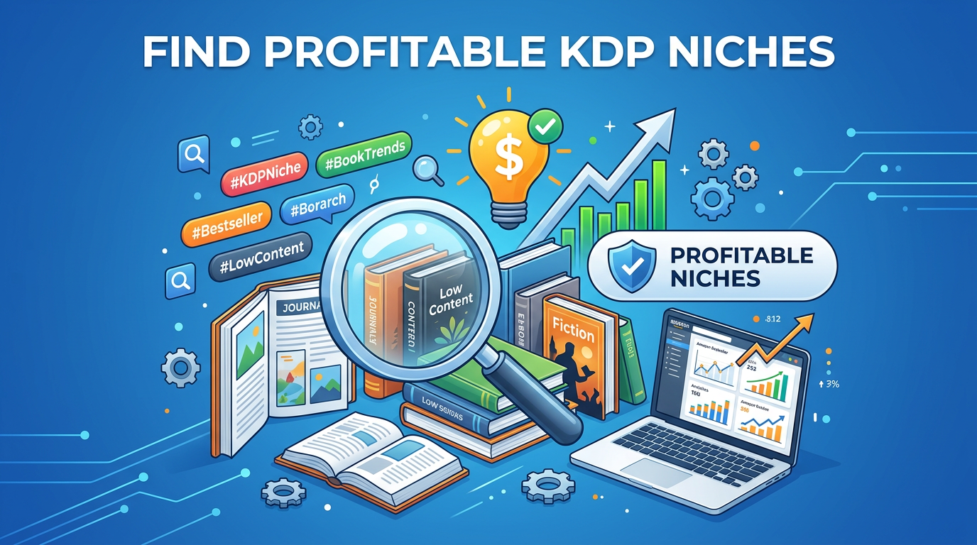 How to Find Profitable Niches for Amazon KDP Books