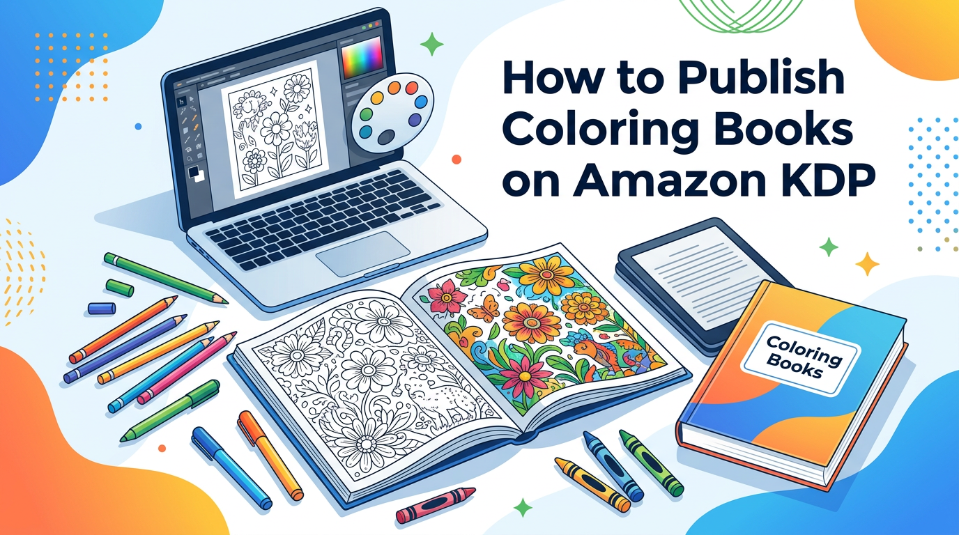 How to Publish Coloring Books on Amazon KDP
