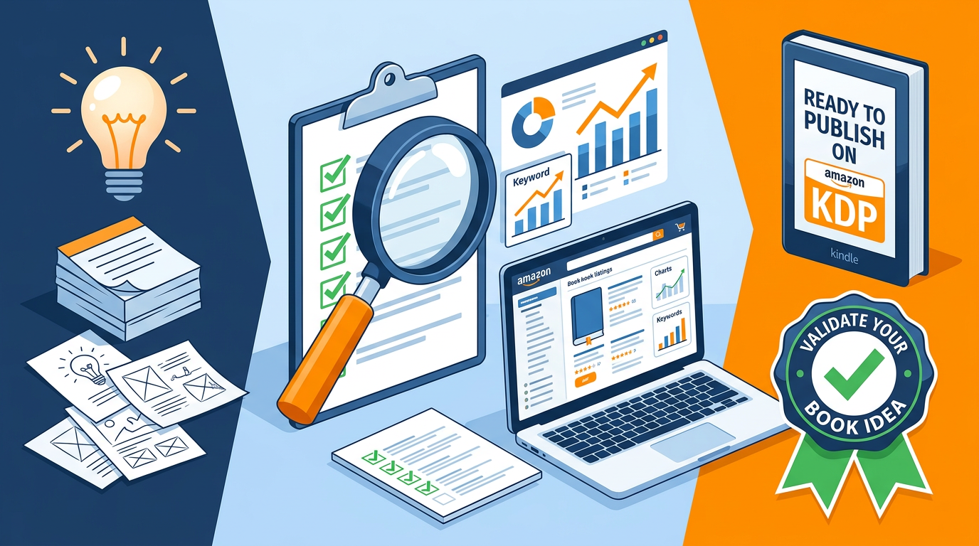How to Validate Your Book Idea Before Publishing on KDP