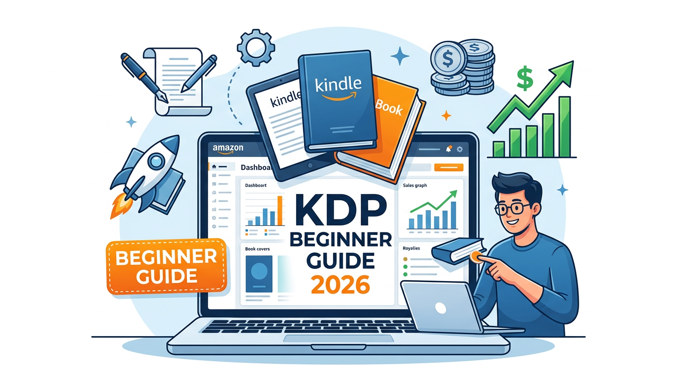 Amazon KDP for Beginners: Step-by-Step Guide to Publish Your First Book in 2026